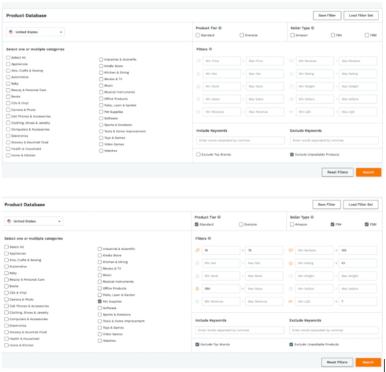 Jungle Scout - Product Database