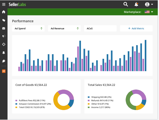 SellarLabs - Dashboard