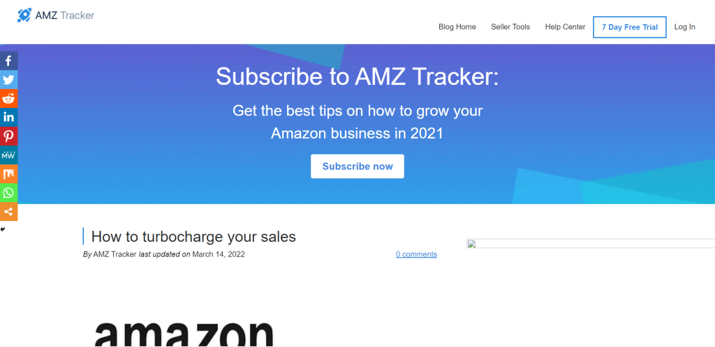 AMZ Tracker-Blog