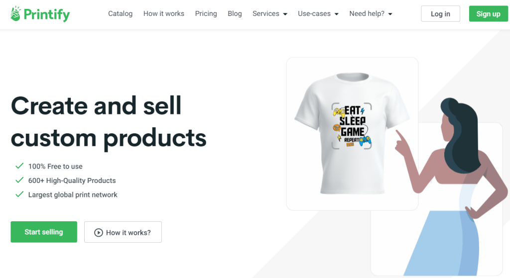 Best T-Shirt Dropshipping Companies - Printify