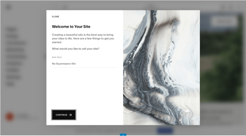 Squarespace - Welcome Your Website