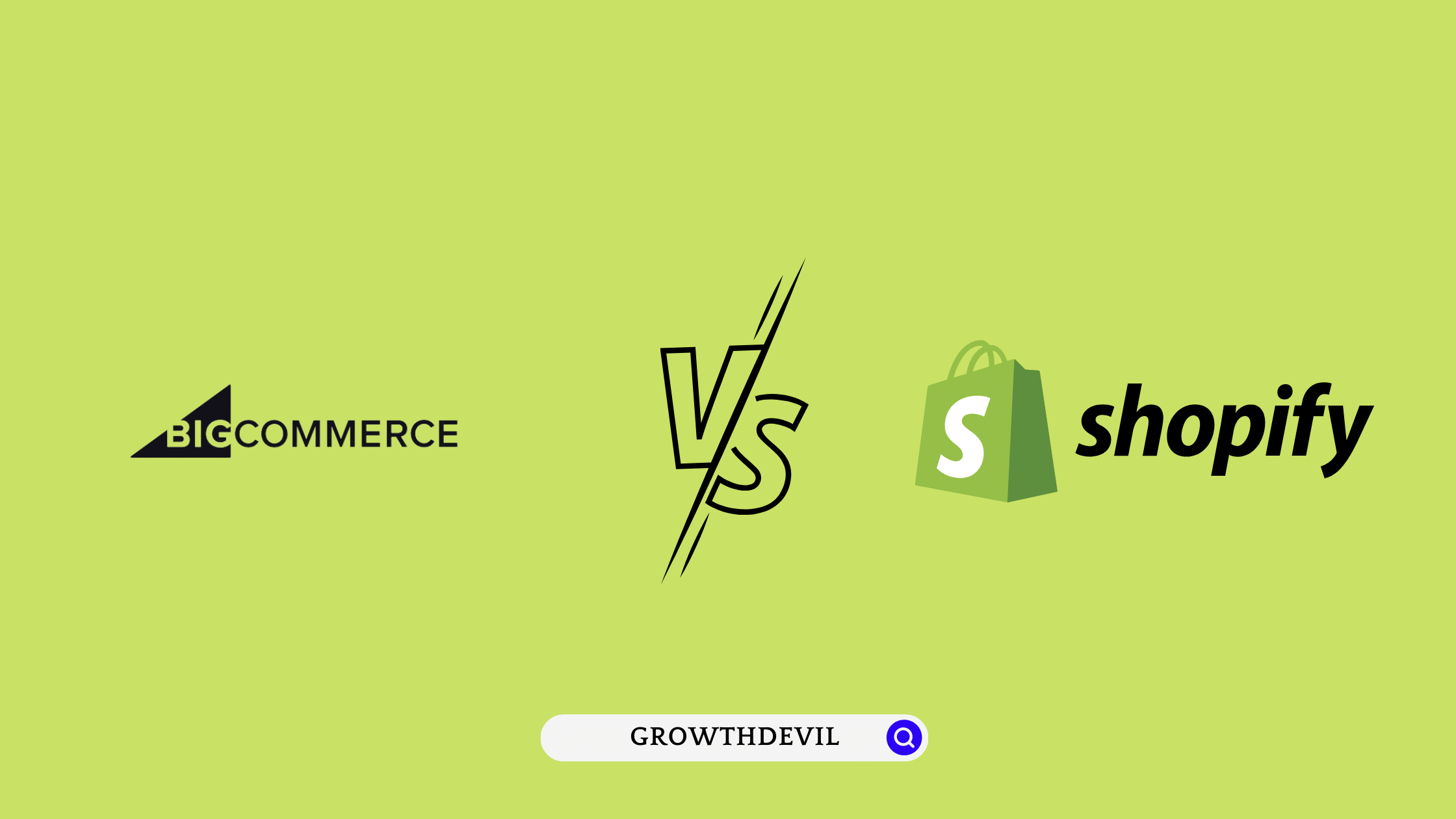 Bigcommerce vs Shopify - GrowthDevil