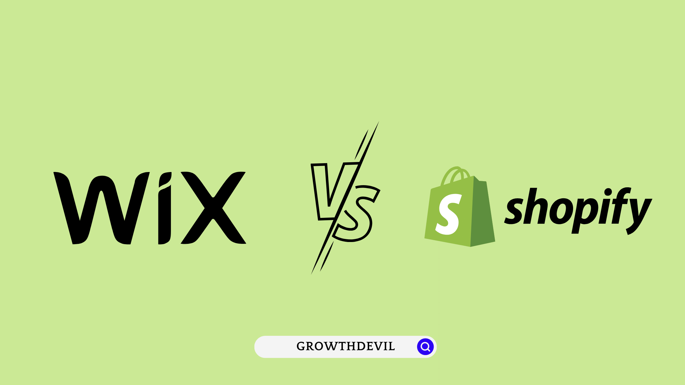 Wix vs Shopify - GrowthDevil