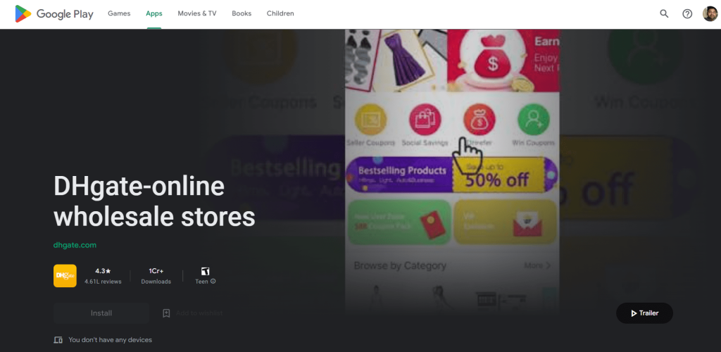 DHgate-online wholesale stores - Apps on Google Play