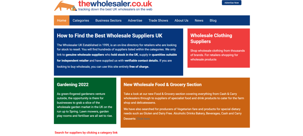 The Wholesaler UK Overview