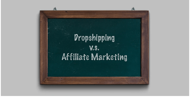 Difference between Affiliate marketing and Dropshipping