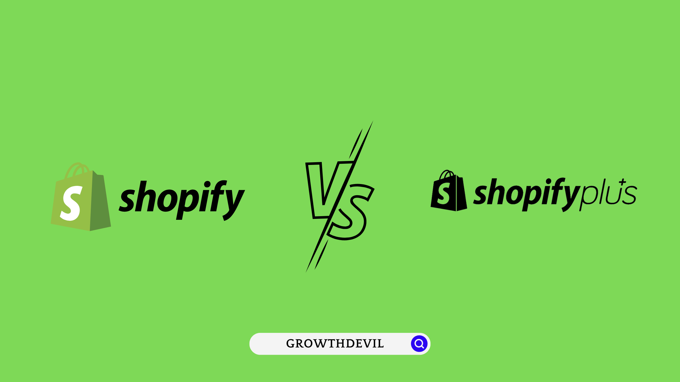 Shopify vs Shopify Plus - GrowthDevil