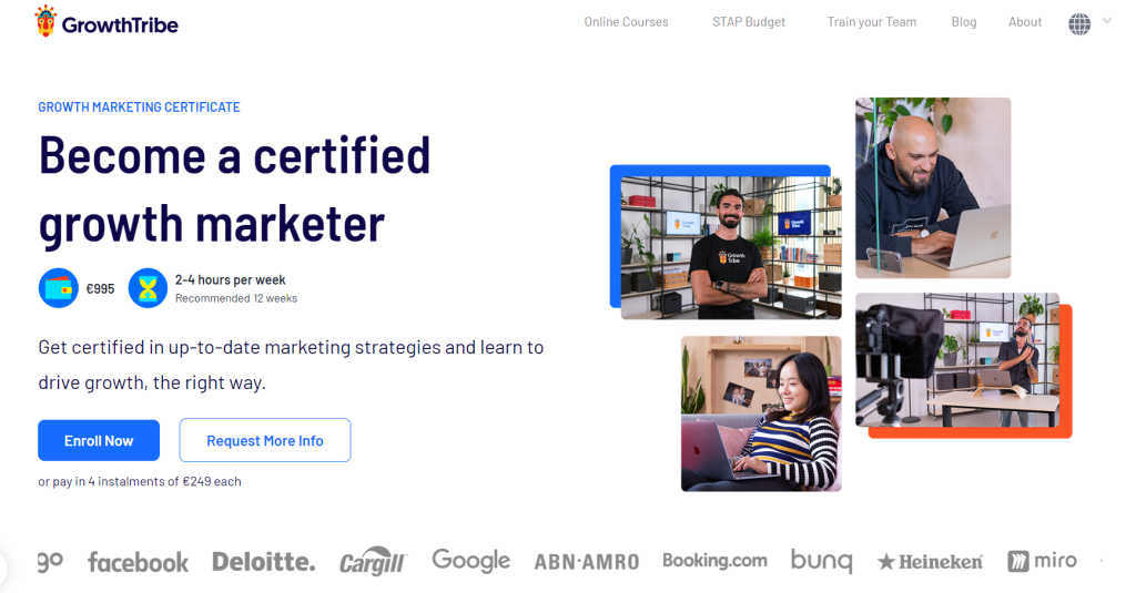 Growth Marketing Certificate By GrowthTribe