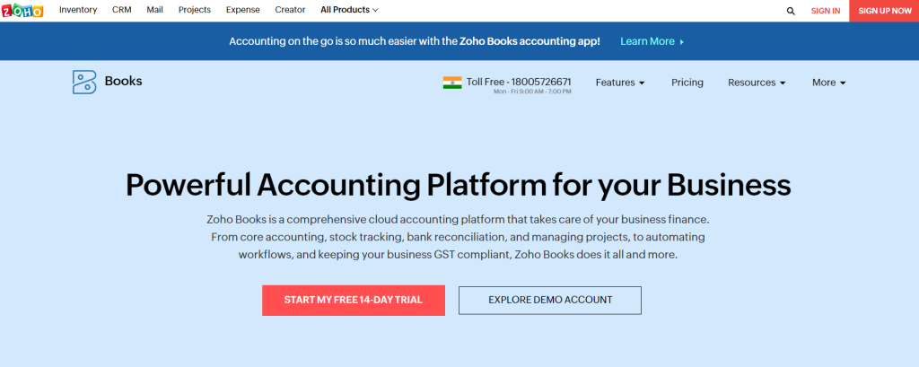 Zoho Books