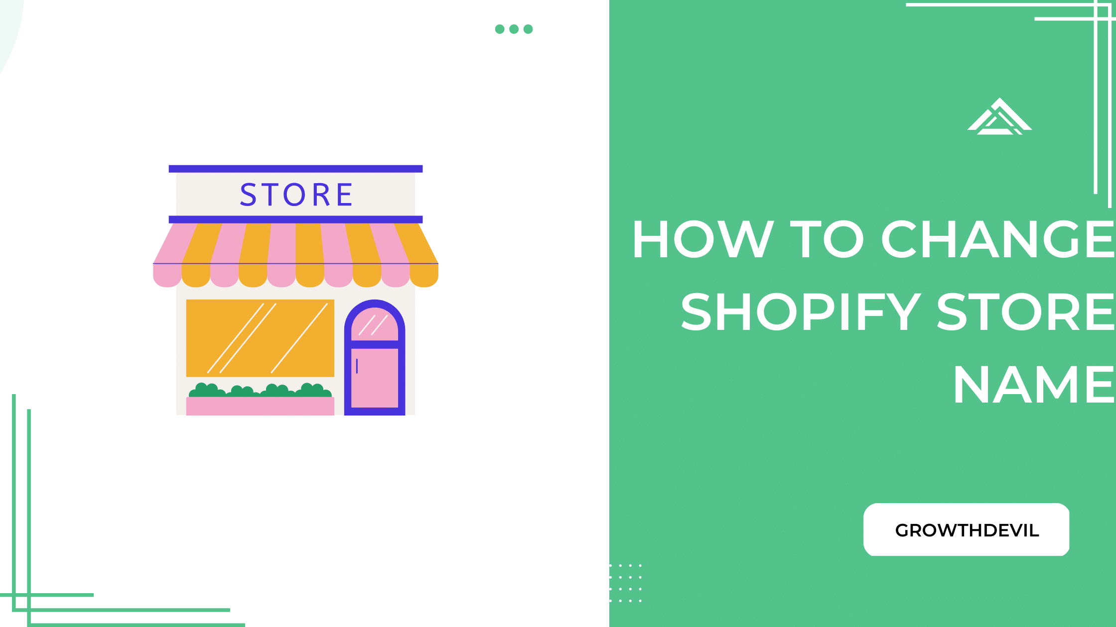 How To Change Shopify Store Name - GrowthDevil