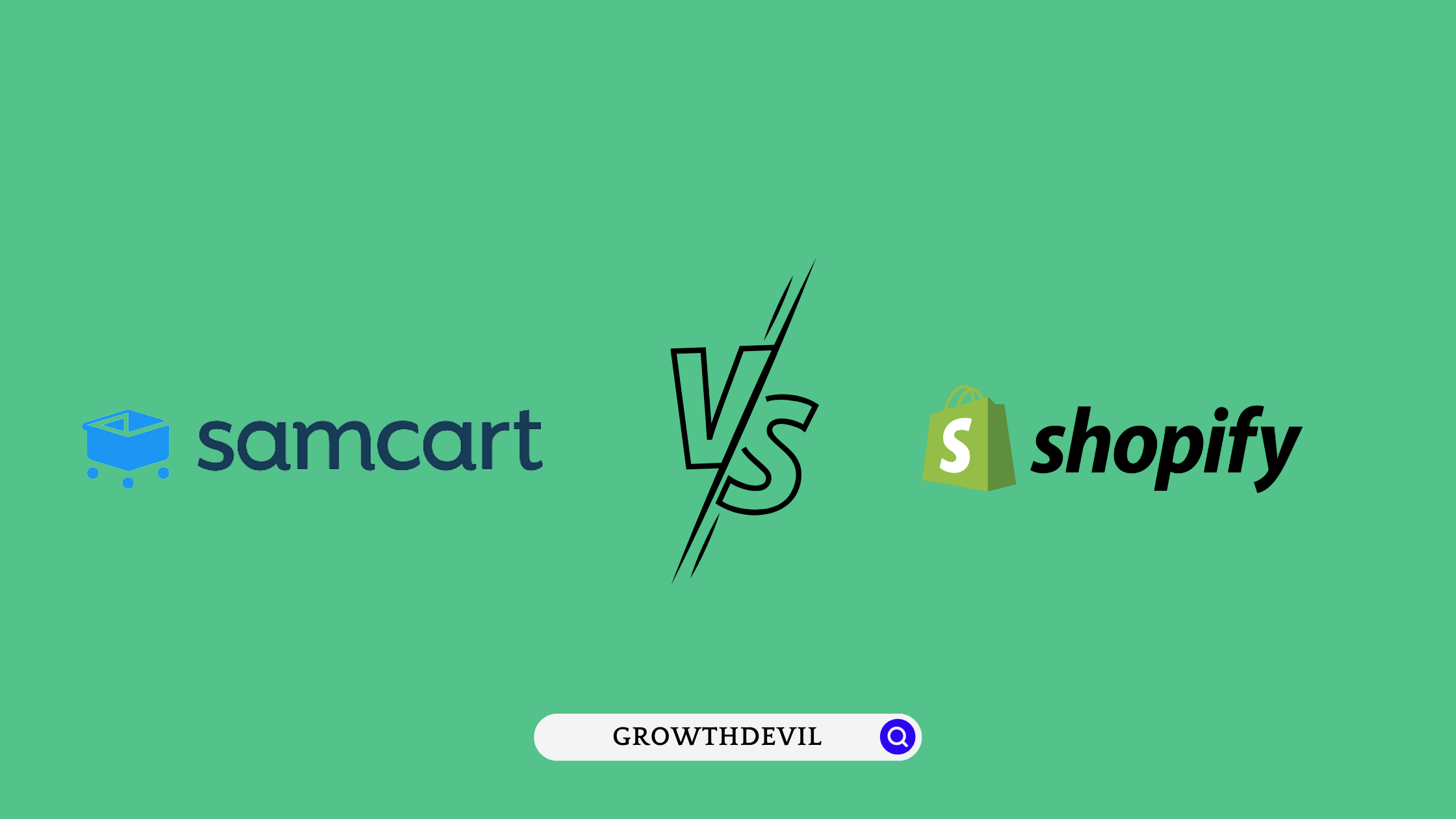 SamCart vs Shopify - GrowthDevil