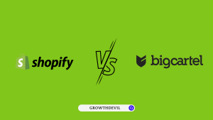 Shopify vs Big Cartel - GrowthDevil