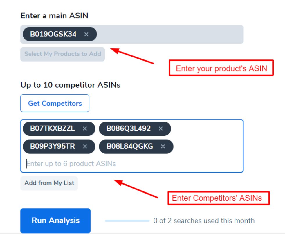 Helium 10 - Listing Analyzer