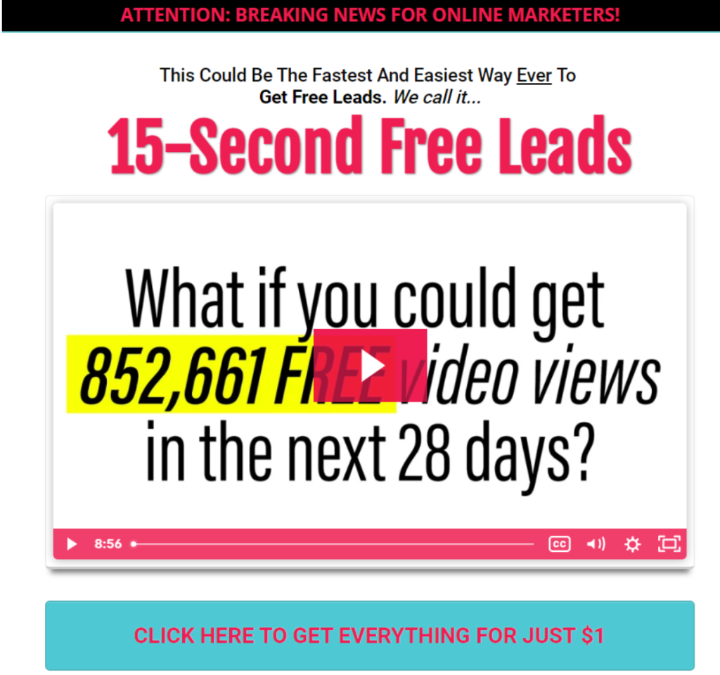 15-Second Free Leads