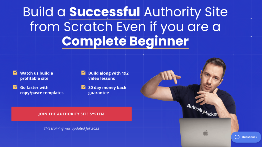 Best Affiliate Marketing Courses - The Authority Site System