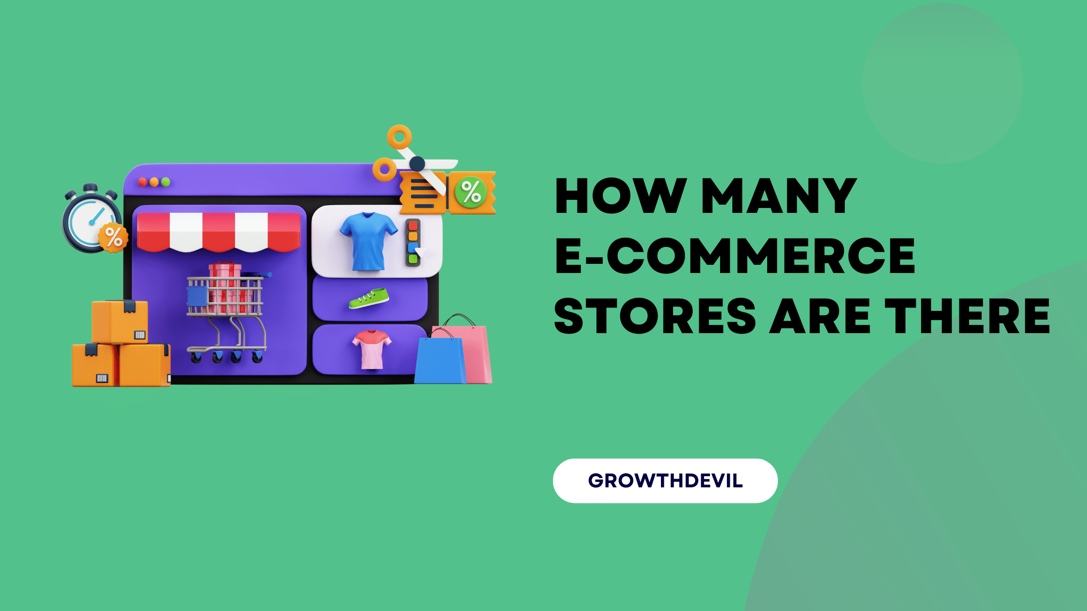 How Many E-Commerce Stores Are There - GrowthDevil