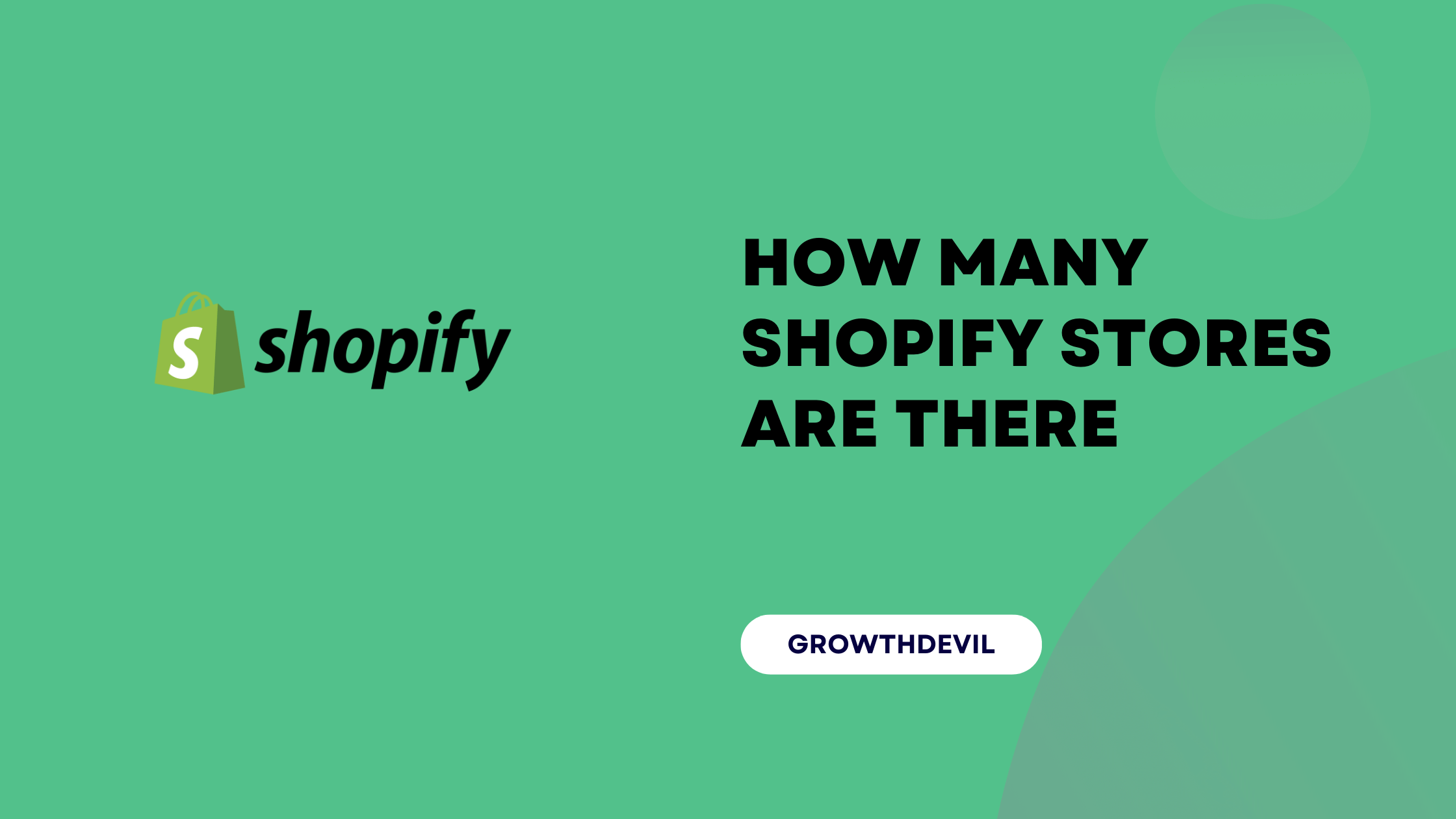 How Many Shopify Stores Are There - GrowthDevil
