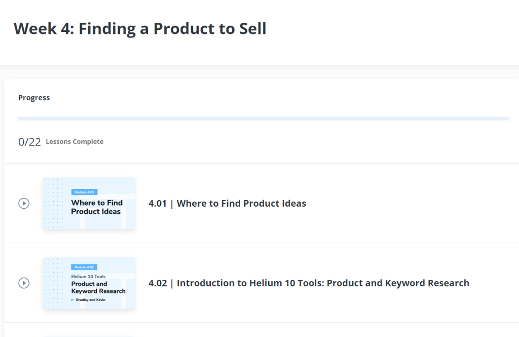 Finding A Product To Sell