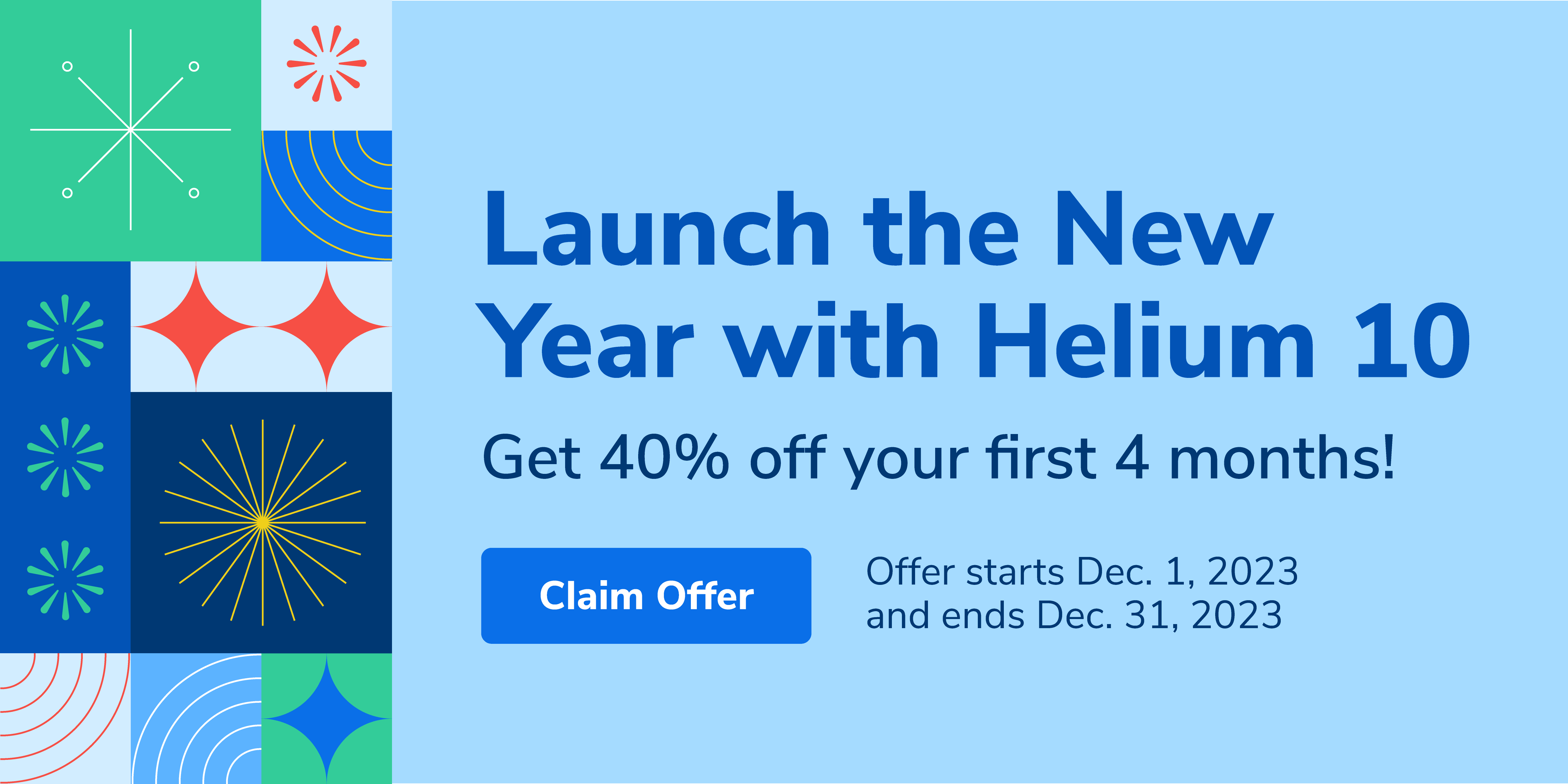 Helium 10 New Year Offer