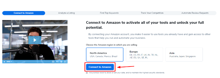 Connect to Amazon
