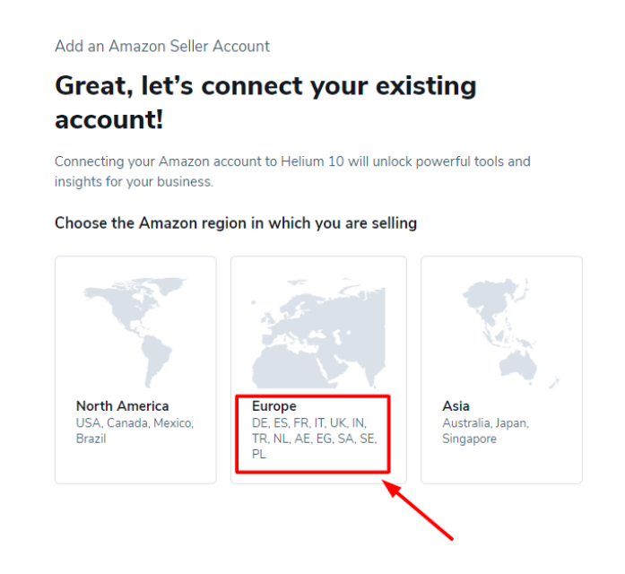 Choose The Amazon Region